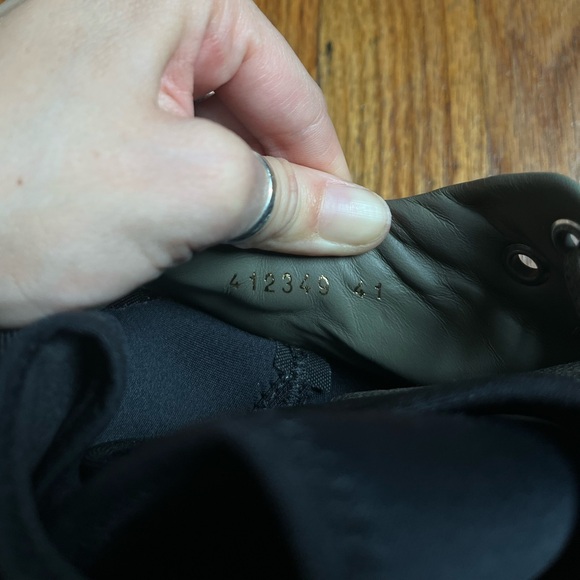 NWOT Balenciaga suede, neoprene and mesh high tops - Picture 9 of 10